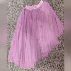 NWT Anthropologie Asymmetrical Tulle Skirt